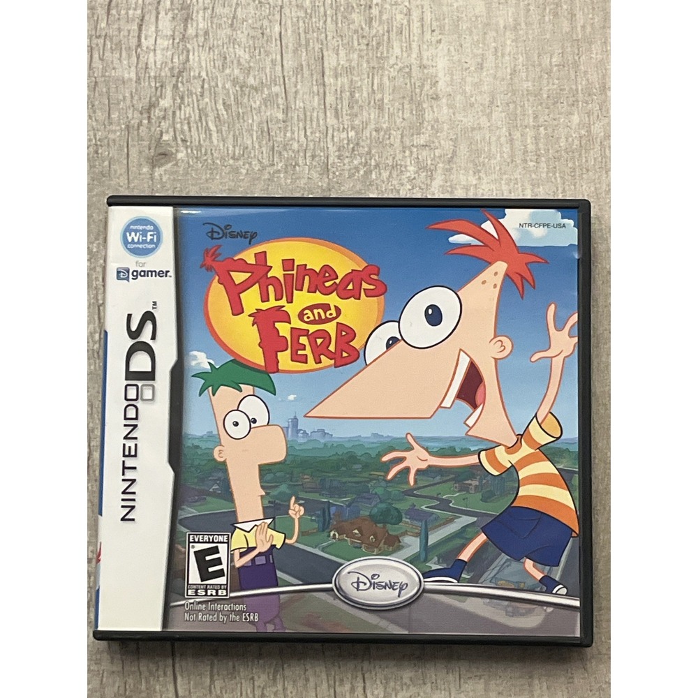 Phineas and Ferb‎ Nintendo DS Video Game Disney Interactive Studios